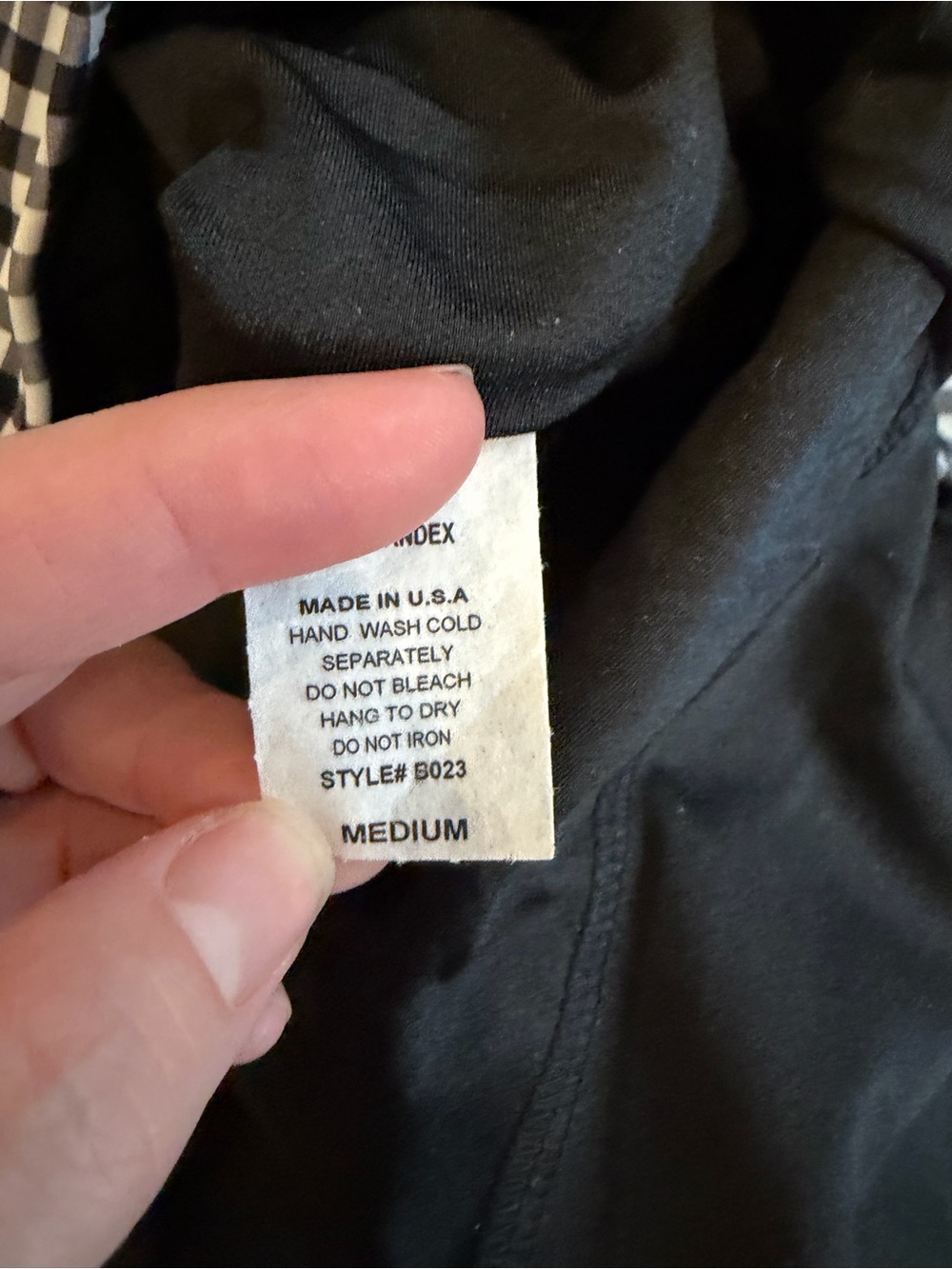 NWOT Gingham One-Piece Swimsuit - Picture 4 of 5